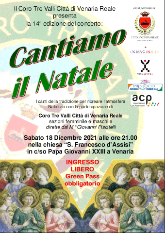 Concerto "Cantiamo il Natale" del Coro Tre Valli - ANNULLATO