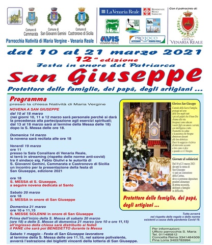 12a edizione Festa di San Giuseppe