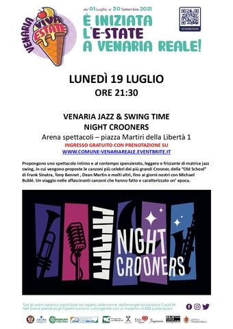VVE2021:  Night Crooners - Spettacolo Jazz