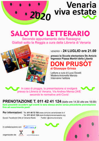 VVE 2020 - Salotto Letterario: “Don Prusòt”